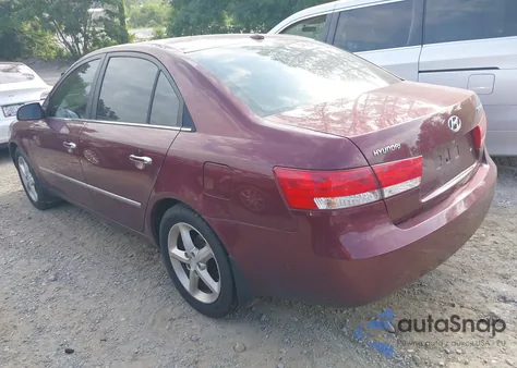 2008 Hyundai Sonata Limited/Se from USA, damaged, VIN 5NPEU46CX8H354741